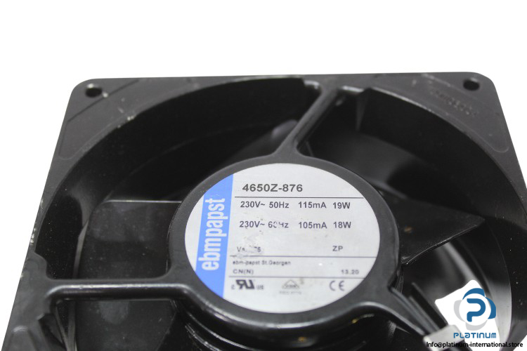 ebmpapst-4650Z-876-axial-fan-used-1