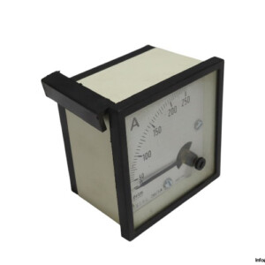 Deim 72 MI 250/5 A Analog Ammeter