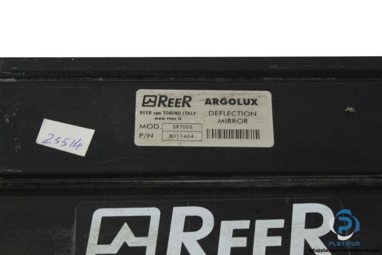 reer-SP-700S-deflecting-mirror-for-light-curtain-(used)-1