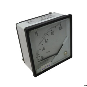 DR. E. HORN EA 96x96.6 Q s S4 K DW ANALOG PANEL METER