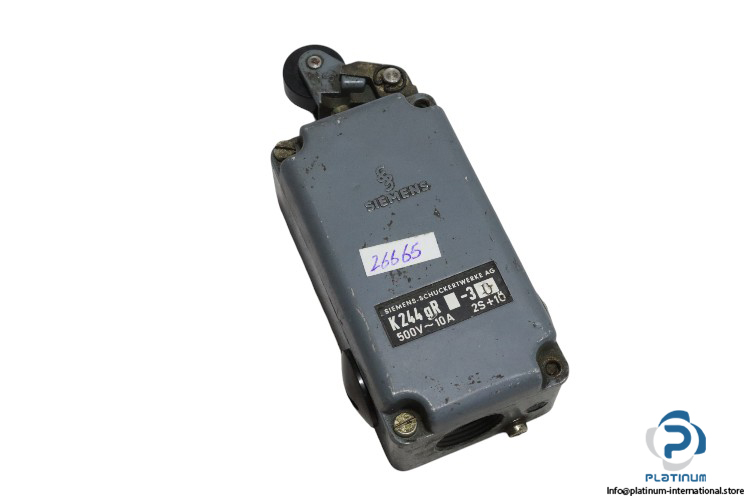 siemens-K244GR-3-limit-switch-(used)