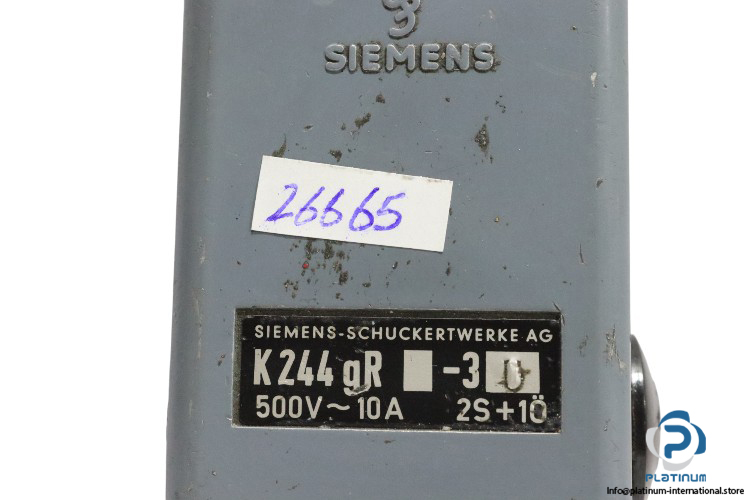 siemens-K244GR-3-limit-switch-(used)-2