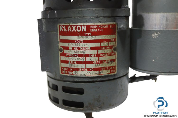 klaxon-EF5CB2-MD1-gearmotor-used-2