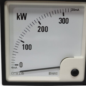 Crompton E244-015-G-HG-ZH Kilowatt Analog Panel Meter