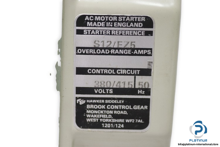 hawker-siddeley-S12_EZ5-motor-starter-(new)-2