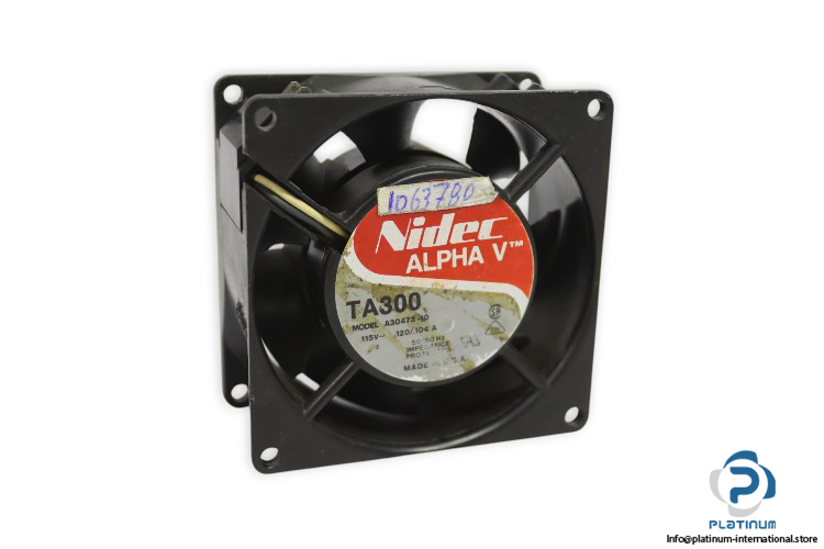 nidec-TA300-axial-fan-used