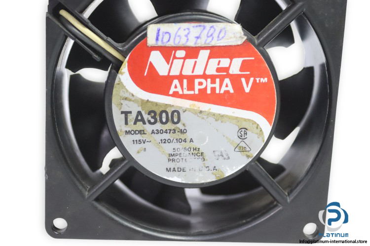 nidec-TA300-axial-fan-used-1