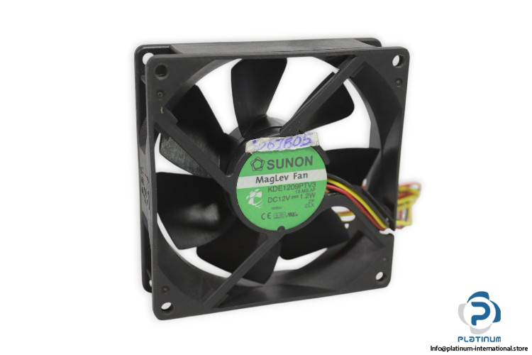 sunon-KDE1209PTV3-axial-fan-used