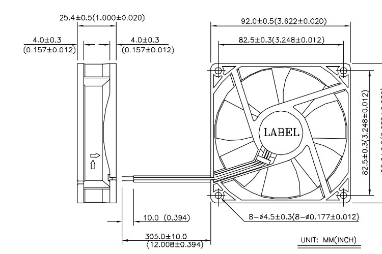 delta-ELECTRONICS-AFB0912M-axial-fan-used-3