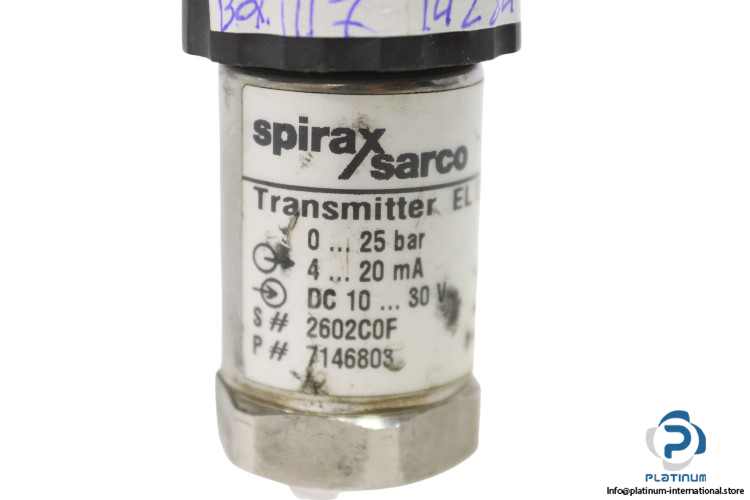 spirax-sarco-EL-2600-pressure-transmitter-(Used)-1