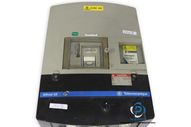 telemecanique-ALTIVAR-58-ATV58EU54N4ZH35-frequency-inverter-(used)-1