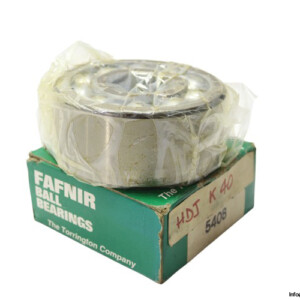 Fafnir 5408 Double ROW Angular Contact Ball Bearing