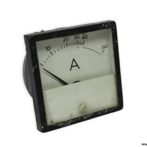 EAC A30258/A 0/240 Ammeter