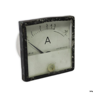 EAC A30258/A 0/30 Ammeter