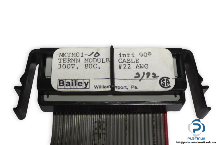 bailey-NKTM01-termination-module-ribbon-cable-(used)-4