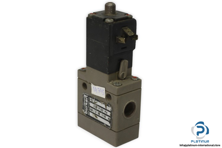 burkert-411-C-solenoid-valve-(used)