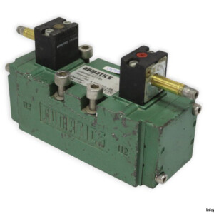 Numatics I34BB6004017P61 Double Solenoid Valve