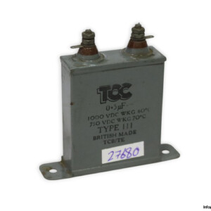 tcc-111-capacitor-used