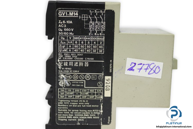 telemecanique-GV1-M14-motor-protector-(used)-2