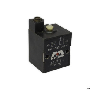 Mecman 551-020 000-1 Pneumatic Directional Valve
