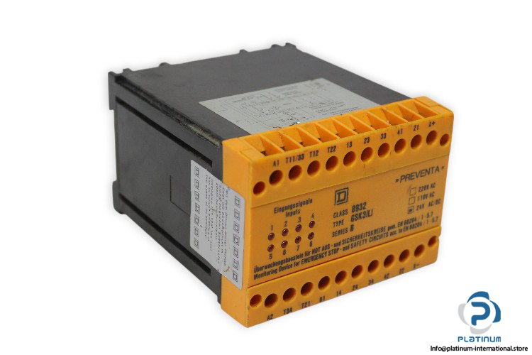 square-d-GSK3(L)-safety-relay-(used)
