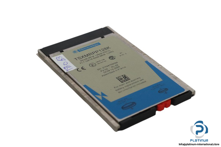 telemecanique-TSXMRPP128K-memory-extension-without-housing-(used)