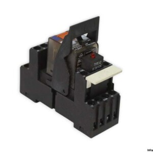 Schrack PT570024 Miniature Relay With Socket