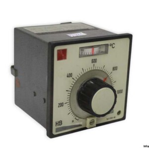 HARTMANN & BRAUN F.5 029 744 5 TEMPERATURE CONTROLLER
