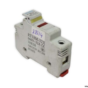 demex-RT18M-32X-fuse-holder-(used)