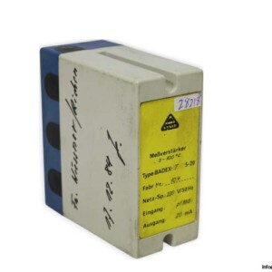 Exner Badex-T 5-20 Measuring Amplifier