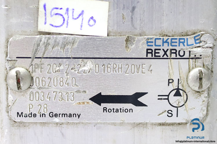 rexroth-1PF2GF2-22_016RH20VE4-gear-pump-used-1