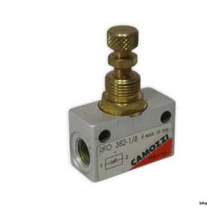 Camozzi RFO 382-1/8 Flow Control Valve