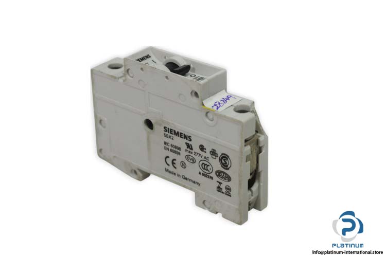 siemens-5SX21-B6-circuit-breaker-(used)