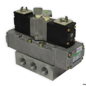 ckd-4F530-M3-double-solenoid-valve-(used)