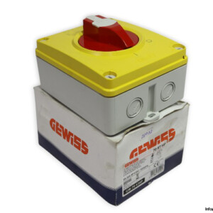 Gewiss GW 70436P Rotary Isolator Switch