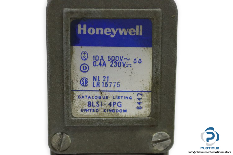 honeywell-8LSI-4PG-8442-limit-switch-body-with-rod-(used)-1