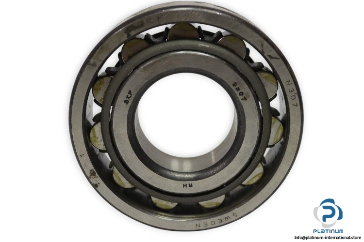 skf-N-307-cylindrical-roller-bearing-used-1