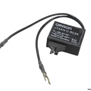 omron-J74KN-C-RC24-suppressor-for-contactor-(used)