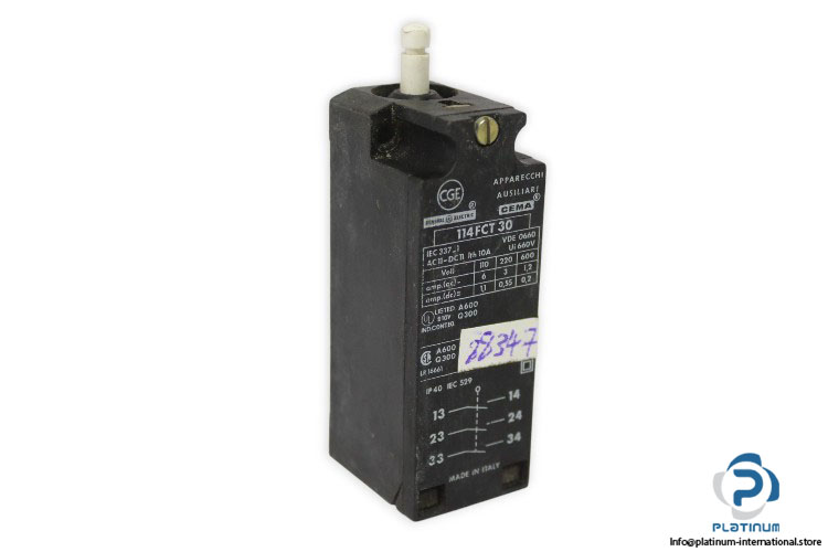 general-electric-114FCT-30-limit-switch(used)
