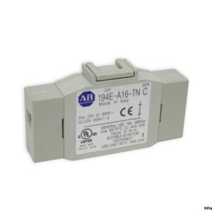 Allen Bradley 194E-A16-TN Neutral Terminal