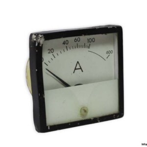 EAC A30258/A 0/600 Ammeter