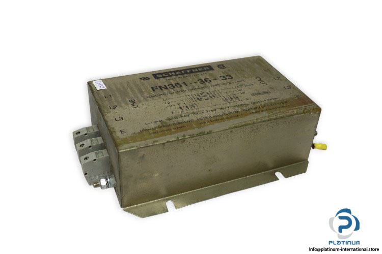 schaffner-FN351-36-33-3-phase-emc-filter-(Used)