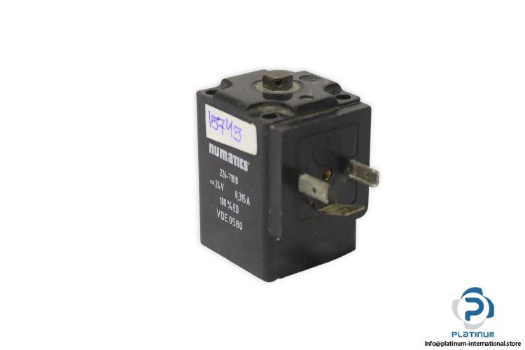numatics-226-718B-solenoid-coil-(used)