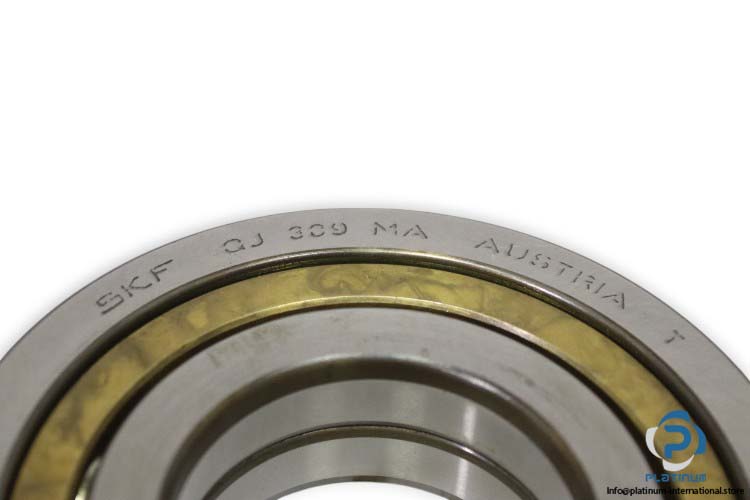 skf-QJ-309-MA-four-point-contact-ball-bearing-used-1
