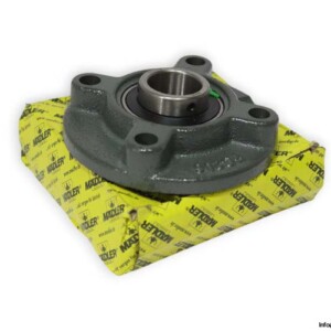 Madler Ucfc 206 Round Flange Ball Bearing Unit