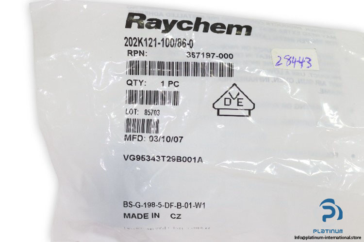 Raychem-202k121-100-86-0-heat-shrink-boot(new)-1