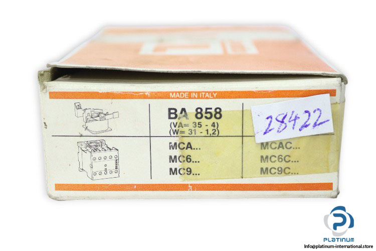 lovato-BA-858-110V-contactor-electrical-coil-(New)-2