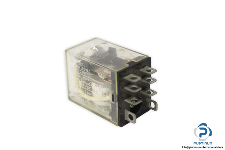 omron-LY2-24VDC-plug-in-power-relay-(New)-2