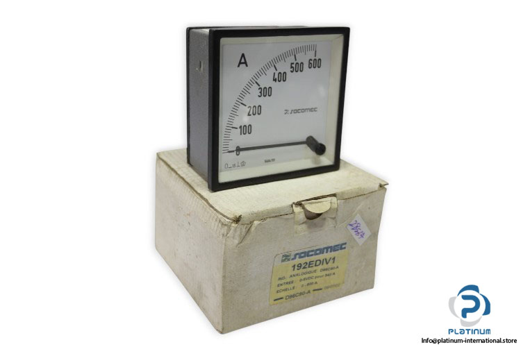 socomec-192EDIV1-ampere-meter-(New)