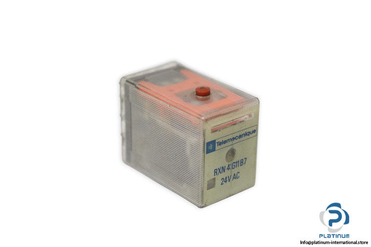 telemecanique-RXN41G11B7-miniature-plug-in-relay-(New)